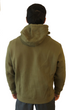 Load image into Gallery viewer, MILITARY OLIVE HOODED SWEATSHIRT